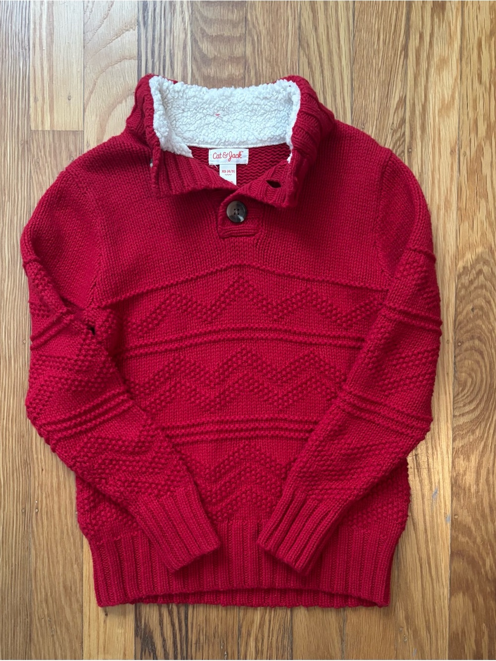 Cat & Jack Boys Sweater, Size 4/5